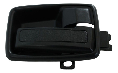 MANIJA INTERIOR IZ LUV 81-96  CV 88-05  CON BISEL NEGRO PLASTICO HUSHAN Derecho Delantera/Trasera  