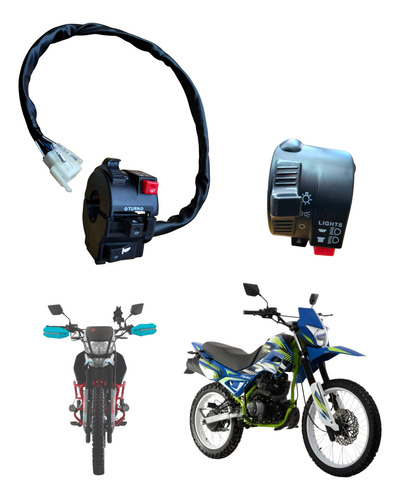 CONJUNTO MANDO IZQ DM200, DM200 SPORT, DM250