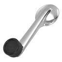 MANIJA DE ELEVAR IZ LUV 72-80  PERILLA NEGRA ZINC CROMO HUSHAN    