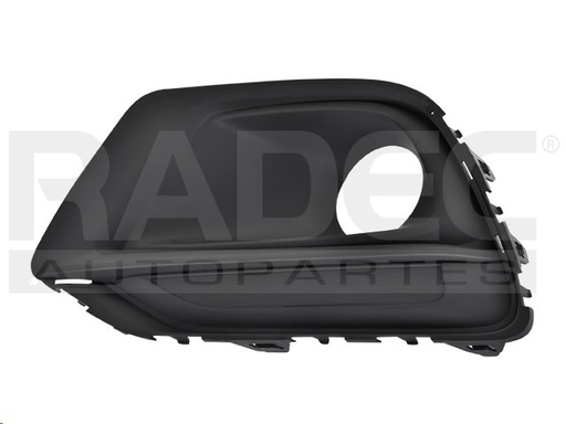 REJILLA FASCIA DELANTERA CV TRAX 17-20 C/HOYO P/FARO S/MOLDURA CROMADA LT/PREMIER L4 4 CILINDROS 1.8L 5 PUERTAS IZQ