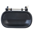 MANIJA EXTERIOR IZ ELF/NPR/NKR 94-08  NEGRA PLASTICO HUSHAN Izquierdo Delantera  