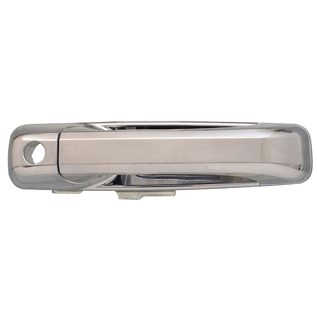 MANIJA EXTERIOR JP GRAND CHEROKEE 05-10/COMMANDER 06-10  CON HOYO PARA LLAVE CROMADA PLASTICO HUSHAN Izquierdo Delantera  