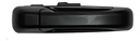 MANIJA EXTERIOR JP GRAND CHEROKEE 05-10/COMMANDER 06-10  SIN HOYO PARA LLAVE NEGRA PLASTICO HUSHAN Derecho Delantera/Trasera  