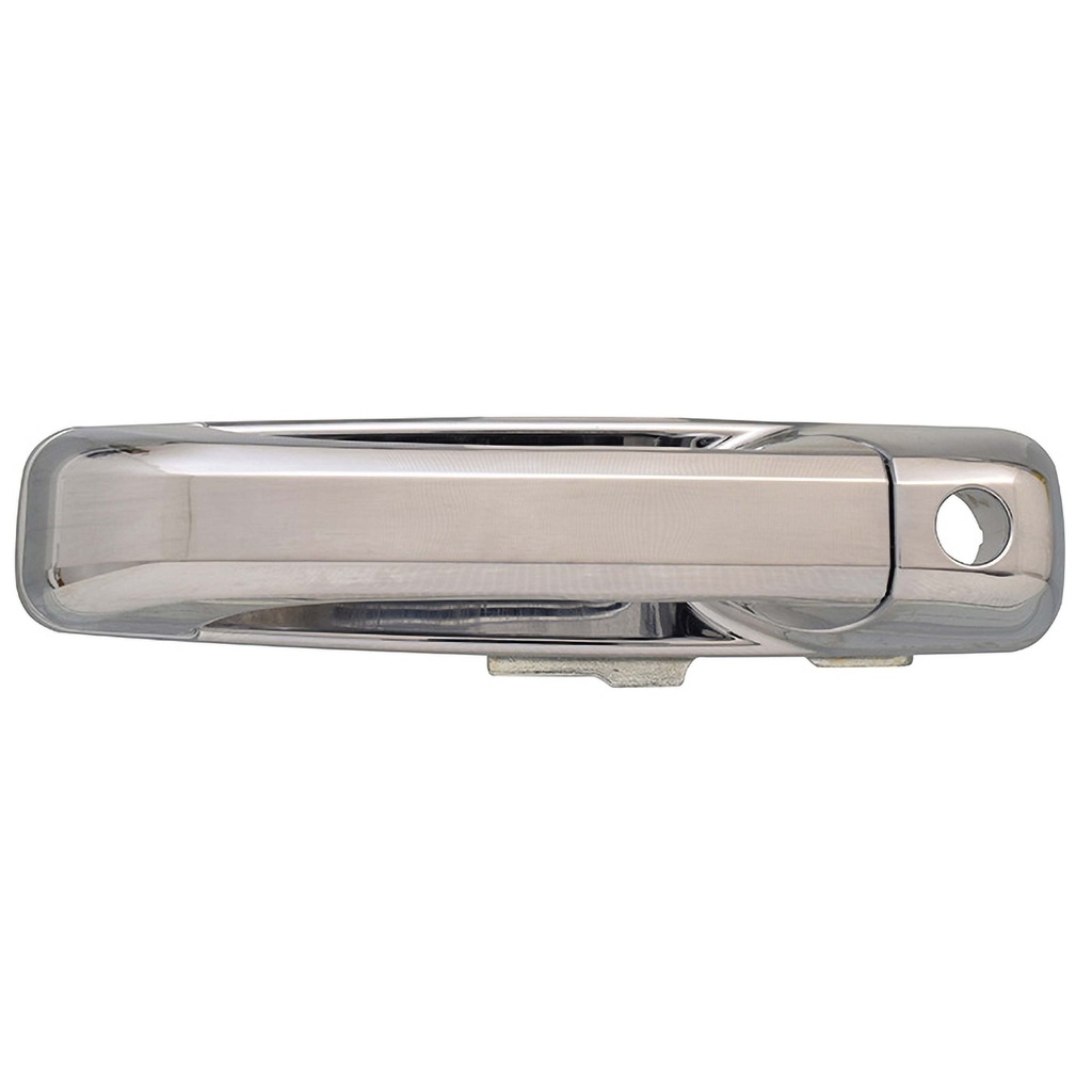 MANIJA EXTERIOR JP GRAND CHEROKEE 05-10/COMMANDER 06-10  CON HOYO PARA LLAVE CROMADA PLASTICO HUSHAN Derecho Delantera  