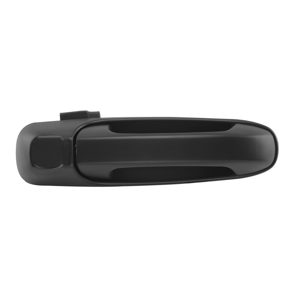 MANIJA EXTERIOR JP GRAND CHEROKEE 99-04/LIBERTY 02-07  DG DURANGO 04-09  SIN HOYO PARA LLAVE CORRUGADA NEGRA PLASTICO HUSHAN Derecho Delantera  
