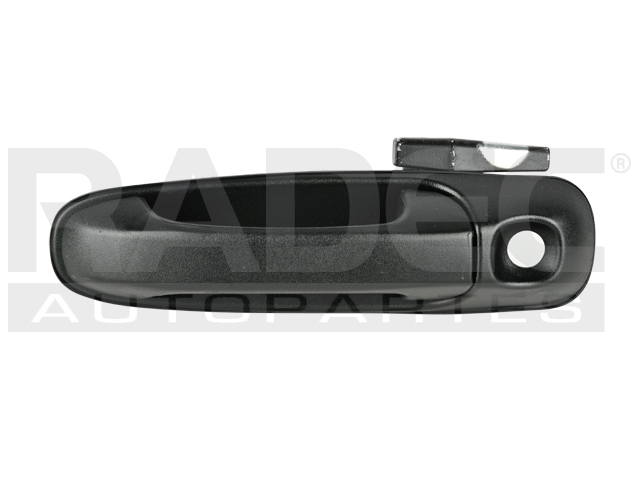 MANIJA EXTERIOR JP LIBERTY 02-07  CON HOYO PARA LLAVE 5TA PUERTA CORRUGADA NEGRO PLASTICO HUSHAN    