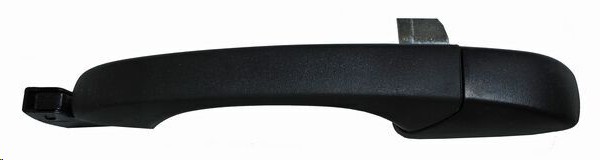 MANIJA EXTERIOR JP COMPASS/PATRIOT 07-17  DG CALIBER 07-12  CORRUGADA NEGRA PLASTICO HUSHAN Derecho Delantera/Trasera  