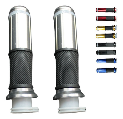 JUEGO DE PUÑOS MATSUMA PLATA DE ALUMINIO CON LUZ