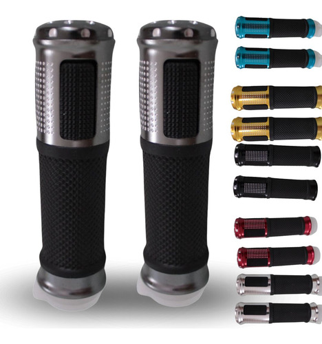 JUEGO DE PUÑOS MATSUMA/ALUMINIO COLOR TITANIO