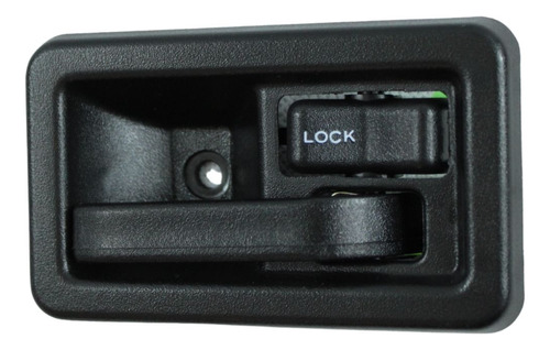 MANIJA INTERIOR JEEP WRANGLER 87-06  RN R5 79-84  NEGRO PLASTICO HUSHAN Izquierdo Delantera/Trasera