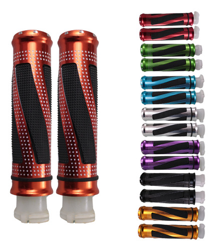 JUEGO DE PUÑOS UNIVERSALES MATSUMA ALUMINIO NARANJA