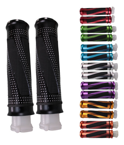 JUEGO DE PUÑOS UNIVERSALES MATSUMA ALUMINIO NEGRO