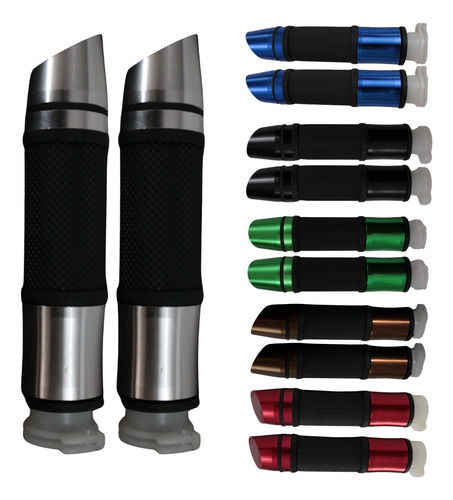 PUÑOS JGO. ALUMINIO PLATA