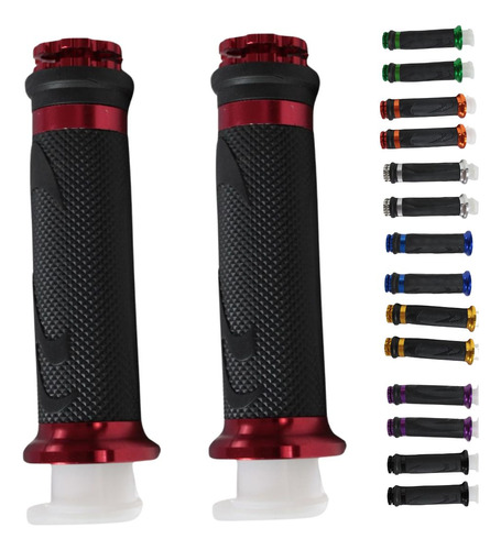 PUÑOS JGO. ALUMINIO ROJO