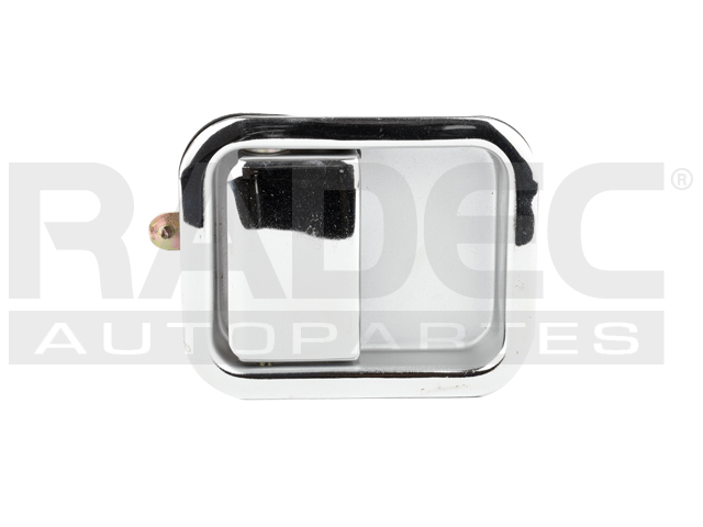 MANIJA EXTERIOR JP WRANGLER 87-06  PUERTA COMPLETA CROMADA ZINC HUSHAN Derecho Delantera  