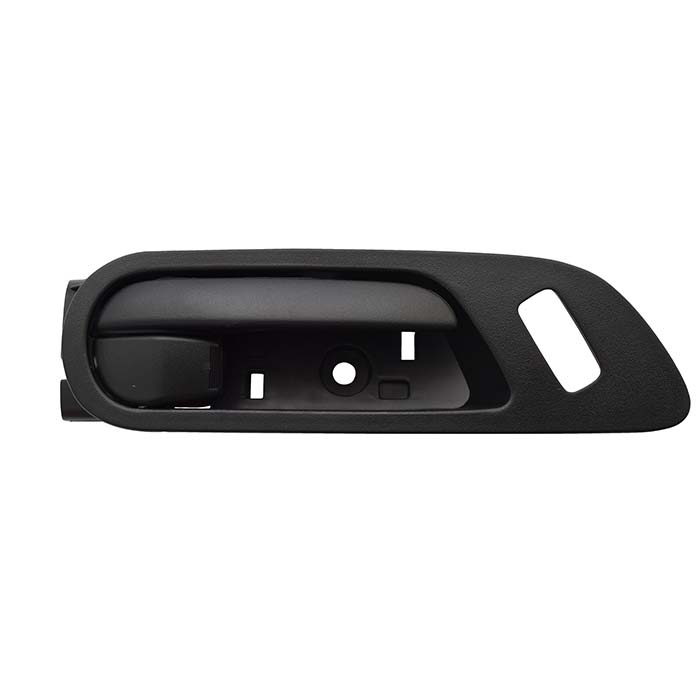 MANIJA INTERIOR MZ 3 10-13  CON HOYO PARA SEGURO NEGRO PLASTICO HUSHAN Derecho Delantera  