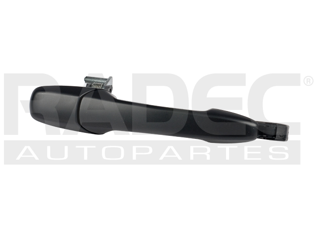 MANIJA EXTERIOR MZ 6 03-08  LISA PARA PINTAR NEGRA PLASTICO HUSHAN Derecho Trasera  