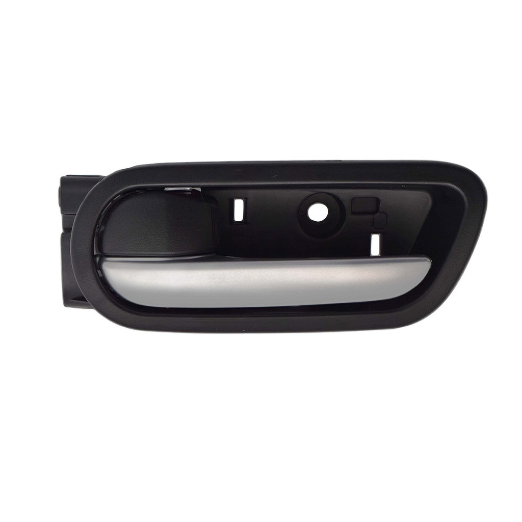 MANIJA INTERIOR MZ 6 09-13  NEGRO/PLATA PLASTICO HUSHAN Izquierdo Trasera  