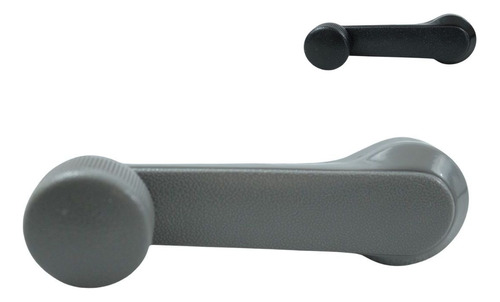 MANIJA DE ELEVAR MAZDA B2000/B2200 86-93/626 88-97/323 FAMILIA/PROTEGE 95-98  FD ESCORT/TELSTAR  MR TRACER 91-96  PERILLA GRIS PLASTICO GRIS HUSHAN