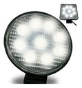 FARO 9 LED REDONDO 12V CASCARA ALUMINIO 1PAR