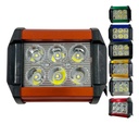 FARO AUXILIAR HYPERLED 8-80V 18W 1200LM NARANJA