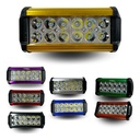 FARO AUXILIAR HYPERLED ESTROBO 8-80V 36W 2400LM DORADO