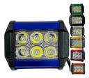 FARO AUXILIAR HYPERLED IR-1810 8-80V 18W 1200LM AZUL