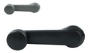 MANIJA DE ELEVAR MAZDA B2000/B2200 86-93/626 88-97/323 FAMILIA/PROTEGE 95-98  FD ESCORT/TELSTAR  MR TRACER 91-96  PERILLA NEGRA PLASTICO NEGRO HUSHAN