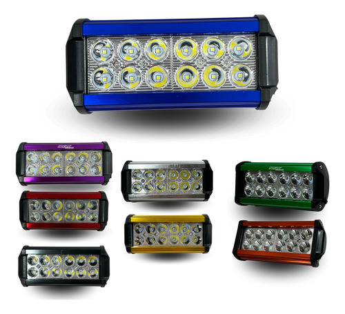 [ENFOB-3216-1821] FARO AUXILIAR HYPERLED IR-1820 8-80V 36W 2400LM AZUL