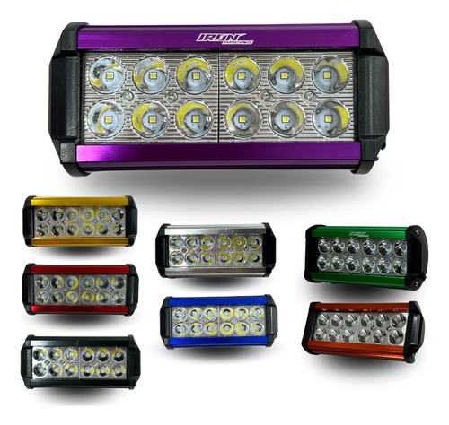 FARO AUXILIAR HYPERLED IR-1820 8-80V 36W 2400LM MORADO