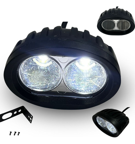 FARO AUX HIPERLED P/MOTO 12-80V 12W 1500LM