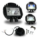 FARO AUXILIAR LED P/ATV OJO DIABLO/ANGEL 900LM AZUL/ROJO