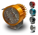 FARO AUXILIAR MOTO LED IR1570 8-80V 4W DORADO