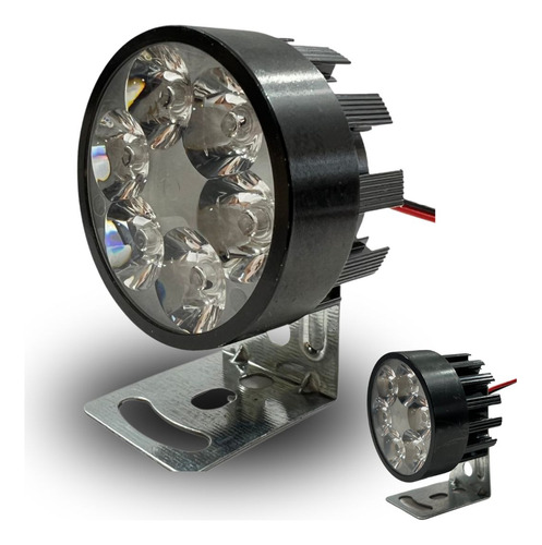 [ENFOB-3216-1575N] FARO AUXILIAR LED MOTO IR1575 8-80V 18W NEGRO