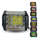 FARO AUXILIAR HYPERLED 36W 7000K 2400LM PLATA