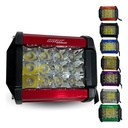 FARO AUXILIAR HYPERLED 36W 7000K 2400LM ROJO