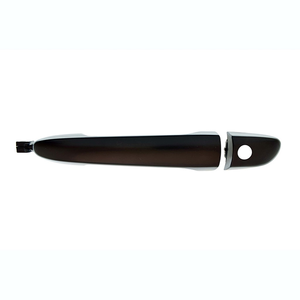 MANIJA EXTERIOR MZ 2 12-15/3 10-18/6 09-18/CX-5 13-16  CON HOYO PARA LLAVE LISA PARA PINTAR NEGRA PLASTICO HUSHAN Izquierdo Delantera  