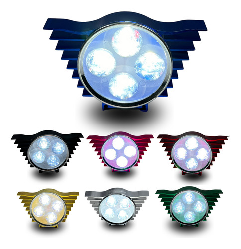 [ENFOB-3216-0901] FARO AUXILIAR HYPERLED AZUL 8-80V 4W 200LM