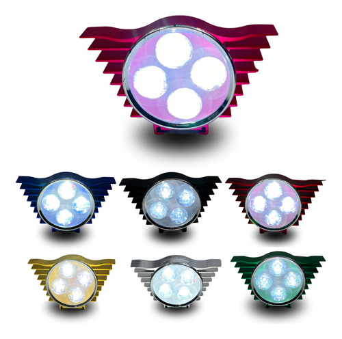 [ENFOB-3216-0903] FARO AUXILIAR HYPERLED ROSA 8-80V 4W 200LM