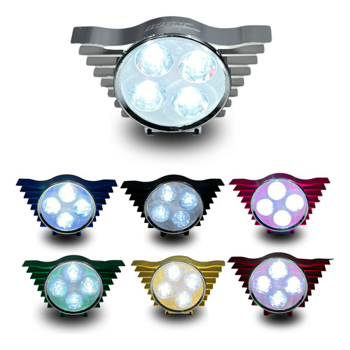 [FOB-3216-0905] FARO AUXILIAR HYPERLED PLATA IR-0900 8-80V 4W 200LM