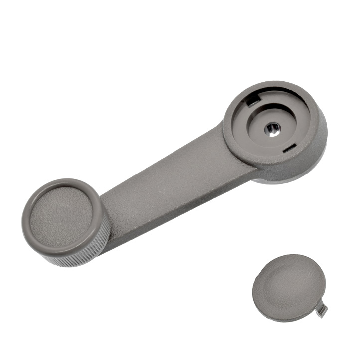 MANIJA DE ELEVAR MZ 929 80-86  PERILLA GRIS PLASTICO GRIS HUSHAN    