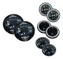 FARO DELANTERO REDONDO 12LED OJO ANGEL 7" BLX-C2201