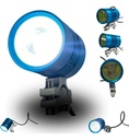 FARO LED MOTO LUZ BLANCA CARCASA AZUL 10W