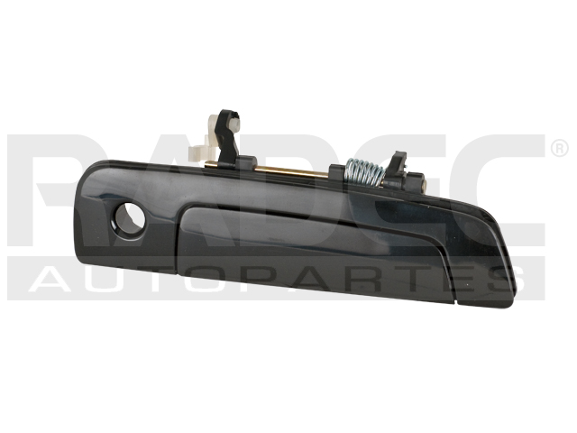 MANIJA EXTERIOR MT ECLIPSE 00-05/LANCER 97-02/GALANT 99-03  DG STRATUS 2P COUPE  CR SEBRING 2P COUPE 01-06  CON HOYO PARA LLAVE LISA PARA PINTAR NEGRA PLASTICO HUSHAN Derecho Delantera  