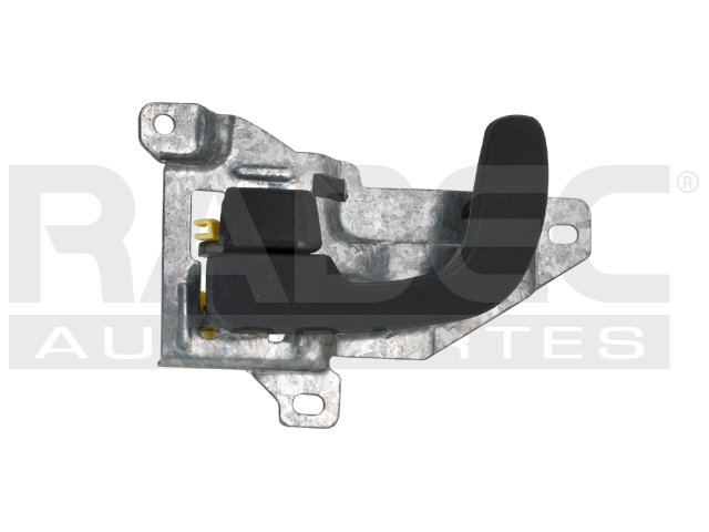 MANIJA INTERIOR MT ECLIPSE  EG TALON 95-99  NEGRO ZINC CON PLASTICO HUSHAN Izquierdo Delantera  