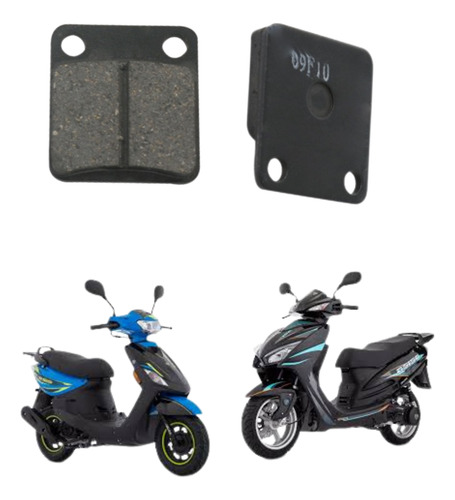 BALATA FRENO DELANTERO DS125,DS150,FORZA150,TS170