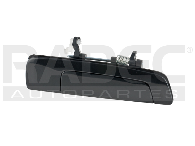 MANIJA EXTERIOR MT LANCER 97-02/GALANT 99-03  LISA PARA PINTAR NEGRA PLASTICO HUSHAN Derecho Trasera  