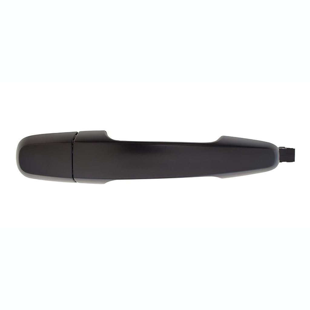 MANIJA EXTERIOR MT L200 06-15  LISA PARA PINTAR NEGRA PLASTICO HUSHAN Derecho/Izquierdo Trasera  