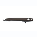 MANIJA EXTERIOR MT LANCER 08-16/OUTLANDER 07-16  CON HOYO PARA LLAVE/CON HOYO PARA SENSOR LISA PARA PINTAR NEGRA PLASTICO HUSHAN Izquierdo Delantera  