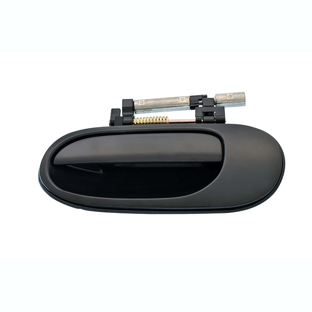 MANIJA EXTERIOR NS ALMERA 00-06  LISA PARA PINTAR NEGRA PLASTICO HUSHAN Izquierdo Trasera  